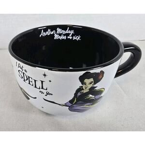 Disney Hocus Pocus I Put A Spell On You Halloween WIDE Coffee Or Soup Mug